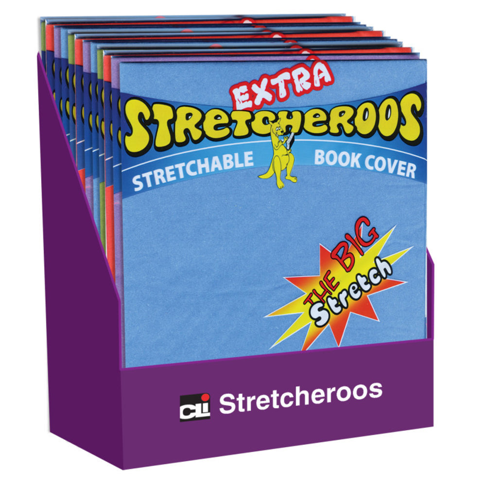 Advantus CHL34516ST Stretcheroos Bookcovers Set Of 36 - Assorted Colors Image 1