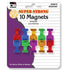 Charles Leonard CHL35910 Magnets Push Pin Style Super Strong Assorted Colors Image 1