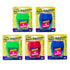 Charles Leonard CHL76548ST Pencil Sharpener Catcher 3 Hole Assorted Colors Image 1