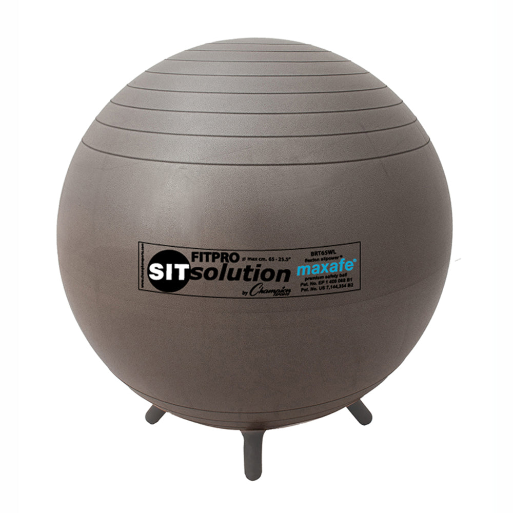 Champion CHSBRT65WL Maxafe SitSolution 65Cm Ball with Stability Legs Image 1