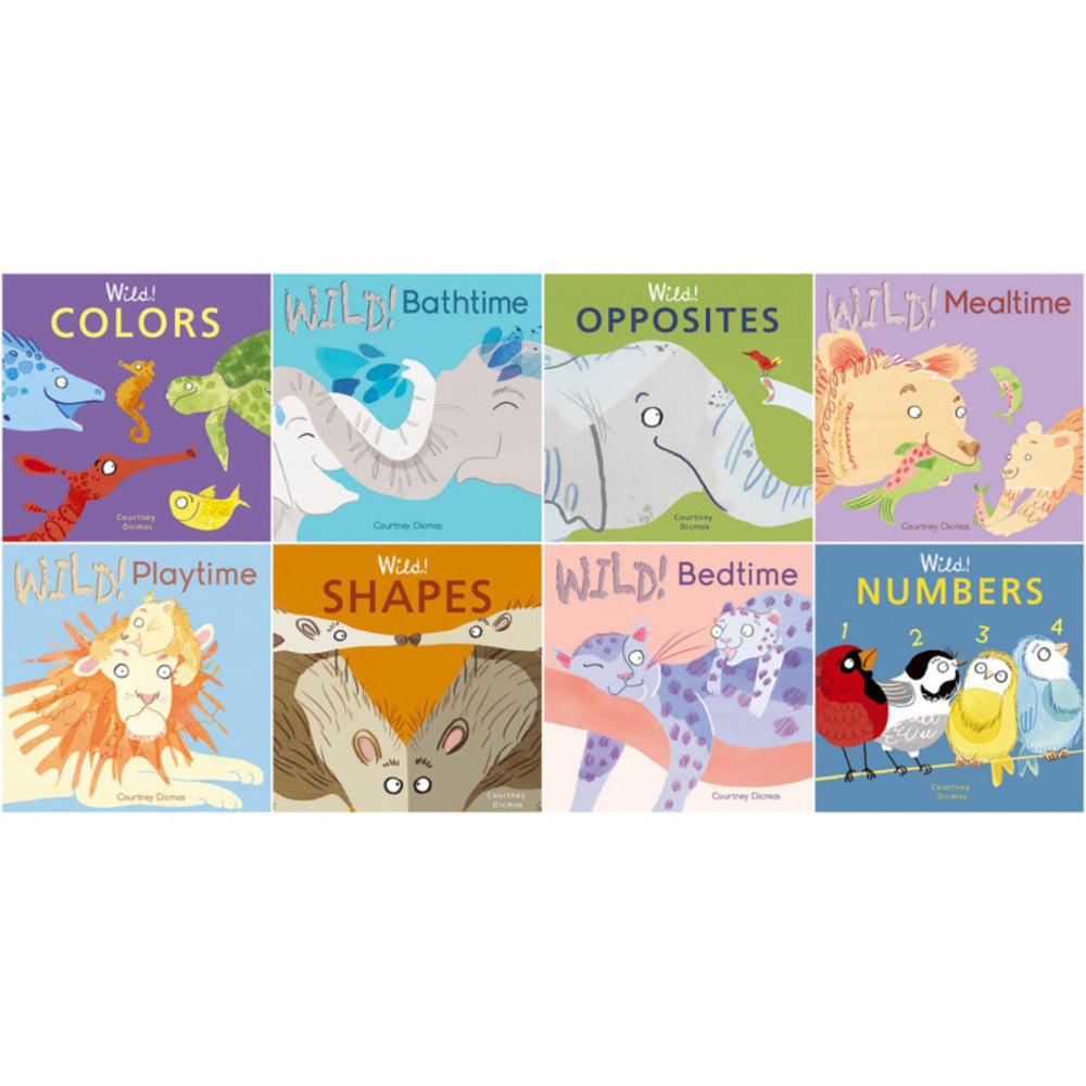 Childs Play Books CPY9781786289872 Wild! Concepts Board Book Set Image 1