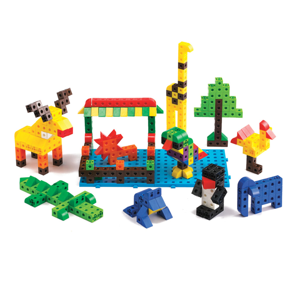 Learning Advantage CTU12134 Linking Cubes Classroom Activity Set - 2cm Size Image 1