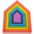 Learning Advantage CTU73542 Rainbow Architect Houses Set Image 1