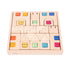 learning advantage CTU73546 Wooden Building Gem Blocks with Translucent Acrylic Cubes Image 1