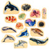 Learning Advantage CTU73566 Wooden Sea Life Blocks Set Image 1