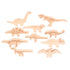 Learning Advantage CTU74061 Dinosaur Wooden Blocks with Skeleton Illustrations Image 1