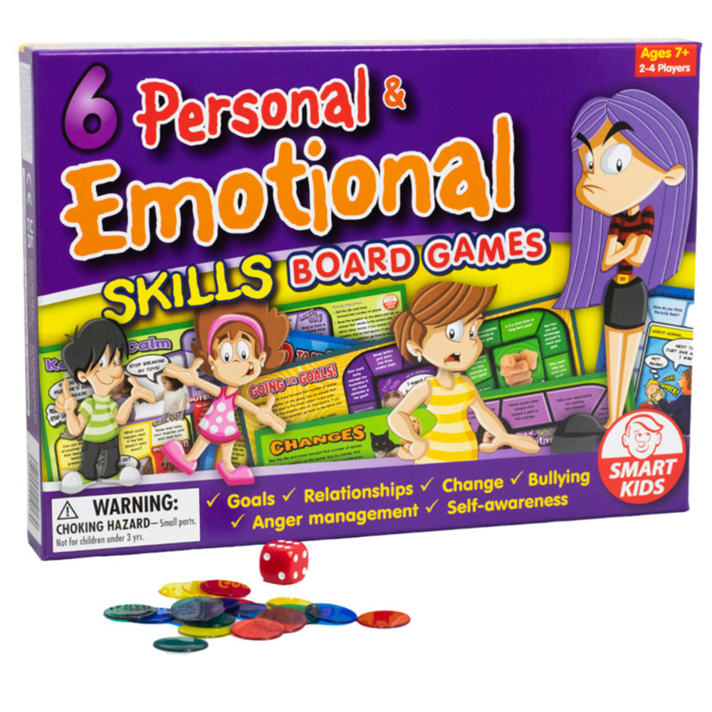 Didax DD-500045 Personal & Emotional Skills Games for Kids Image 1