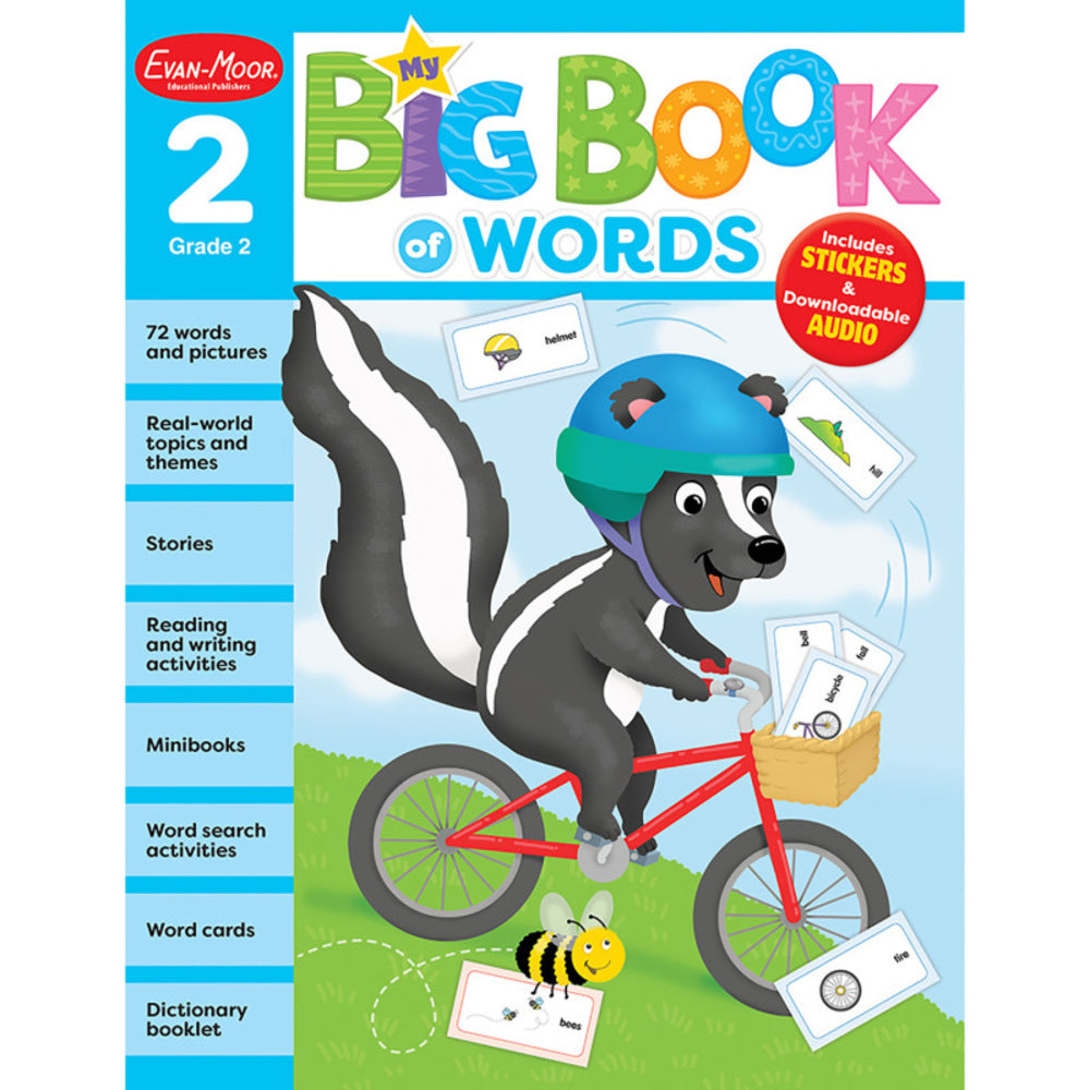 Evan-Moor EMC3104 Grade 2 Word Activities Workbook Image 1