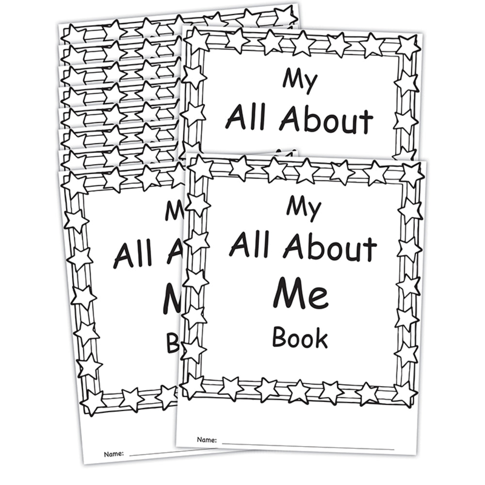 Teacher Created Resources EP-62021 My Own Books: All About Me Book 10-Pack Image 1