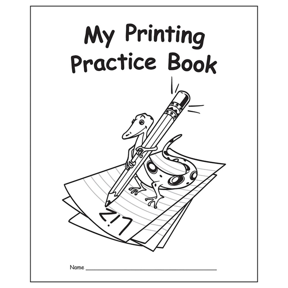 Teacher Created Resources EP-66803 My Own Books: Printing Practice Book 10-Pack Image 1