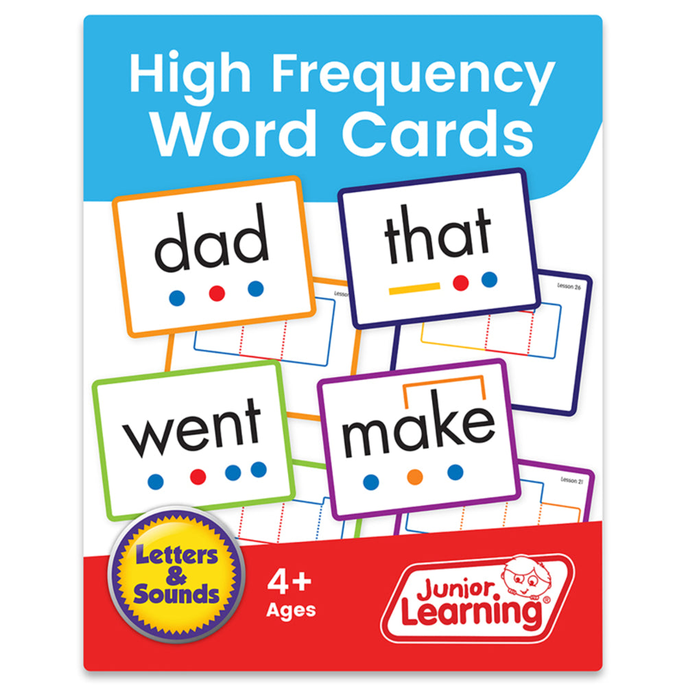 Junior Learning JRL688 High Frequency Word Cards Image 1