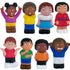 Get Ready Kids MTB622 Friends Feelings Figurines 5.5" Chunky Multicultural Emotions Set Image 1