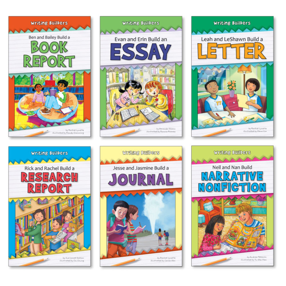 Norwood House Press NH-WBPBCS Writing Builders Set Of 11 - Engaging Writing Process Activities Image 1