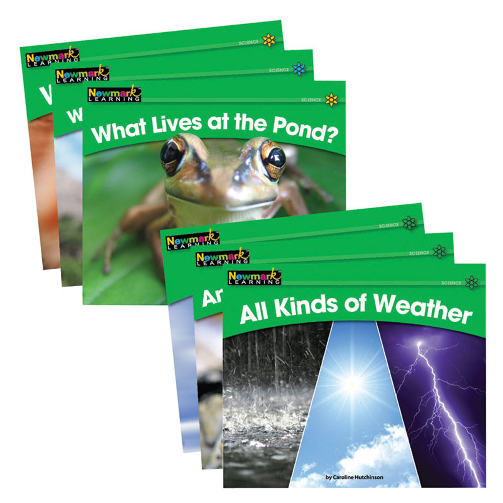 Newmark Learning NL-0522 Rising Reader Science Set Vol. 1 & 2 Image 1