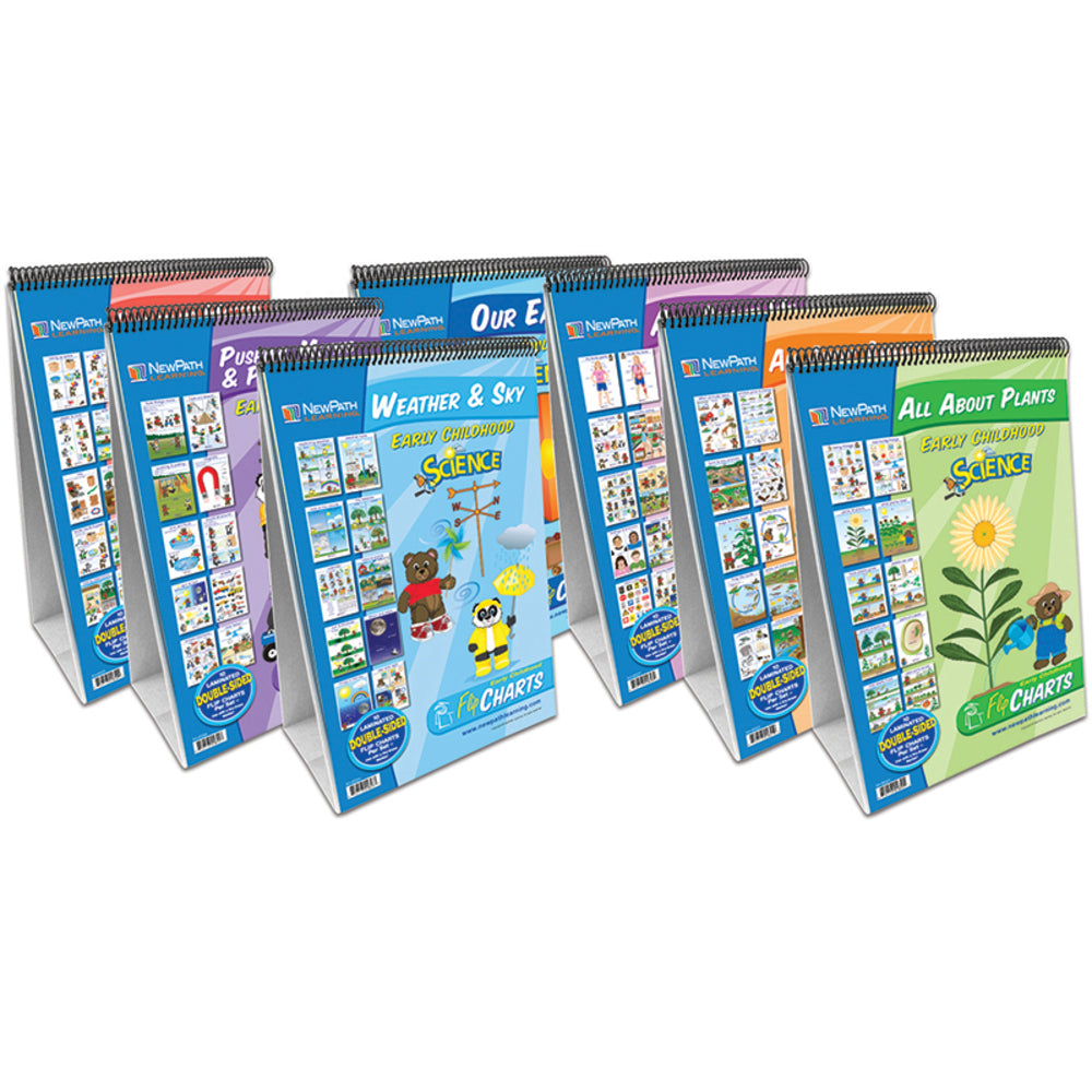 Path Learning NP-340035 Early Childhood Science Readiness Flip Charts Set Image 1