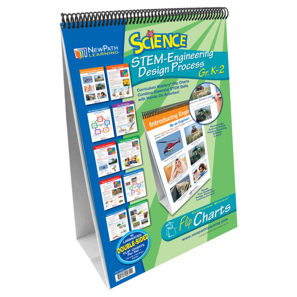 Newpath NP-341901 STEM Engineering Design Flip Chart Set Image 1