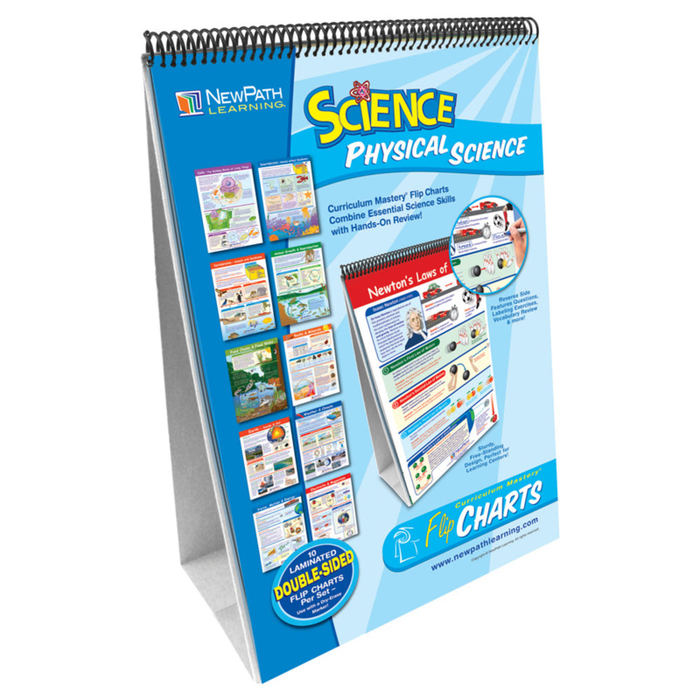 Path Learning NP-346009 Physical Science Flip Chart - Curriculum Mastery Image 1