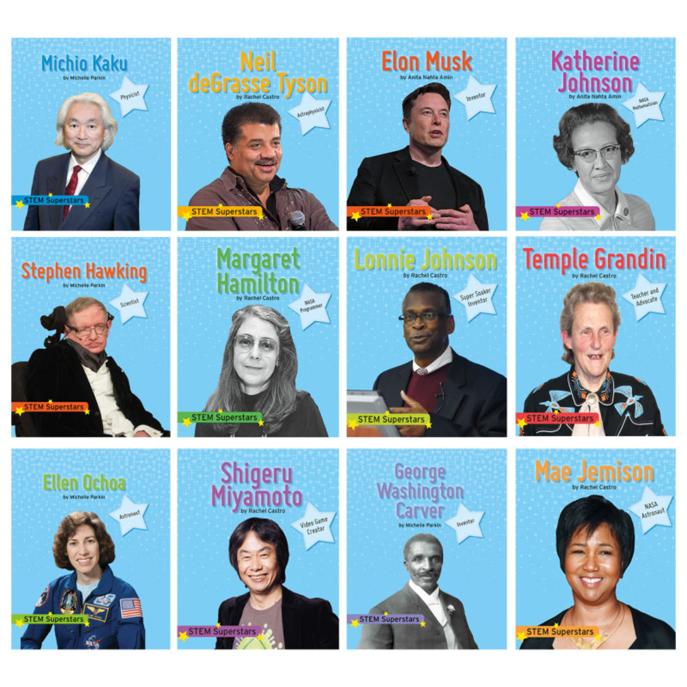 Norwood House Press NW-SSPBCSS23 STEM Superstars Book Set - Inspiring Stories of STEM Breakthroughs Image 1