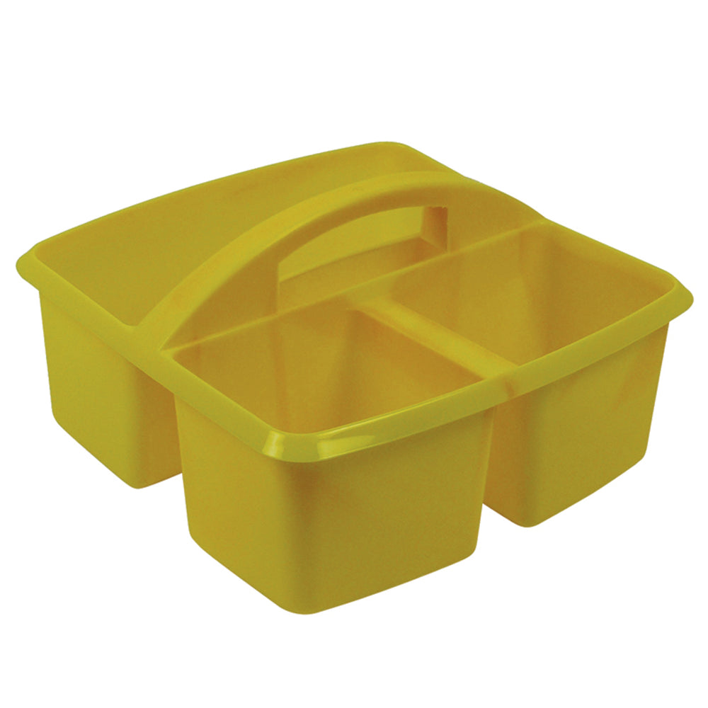 Romanoff ROM25903 Small Utility Caddy - Yellow Plastic Organizer Image 1