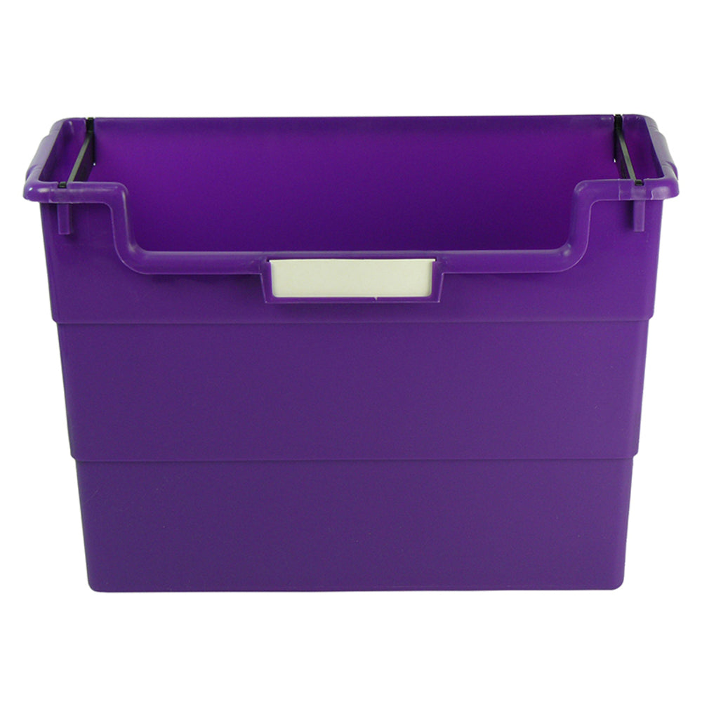 Romanoff ROM77606 Desk Top Organizer Purple - Holds Hanging Files Image 1