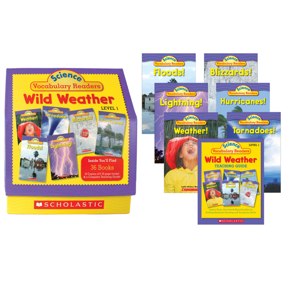 Scholastic SC-0545015987 Science Vocabulary Readers - Wild Image 1