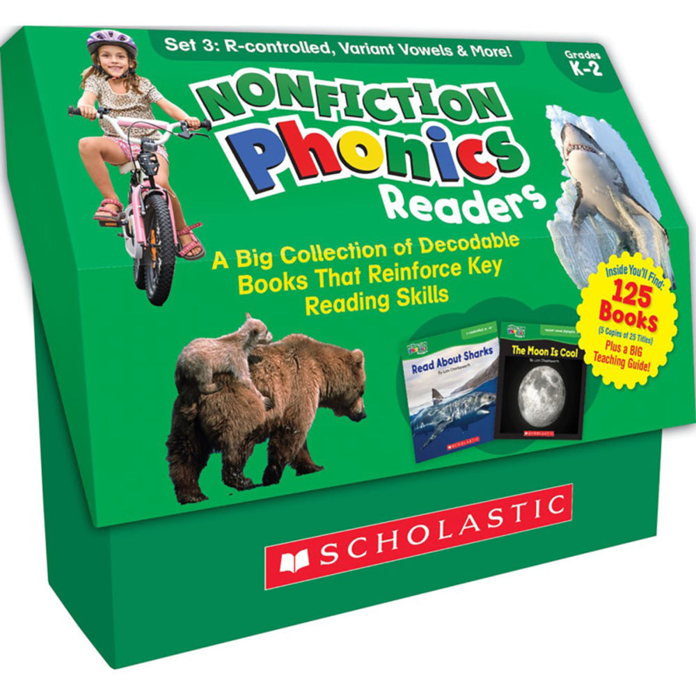 Scholastic SC-9781338894714 Nonfiction Phonics Readers Image 1