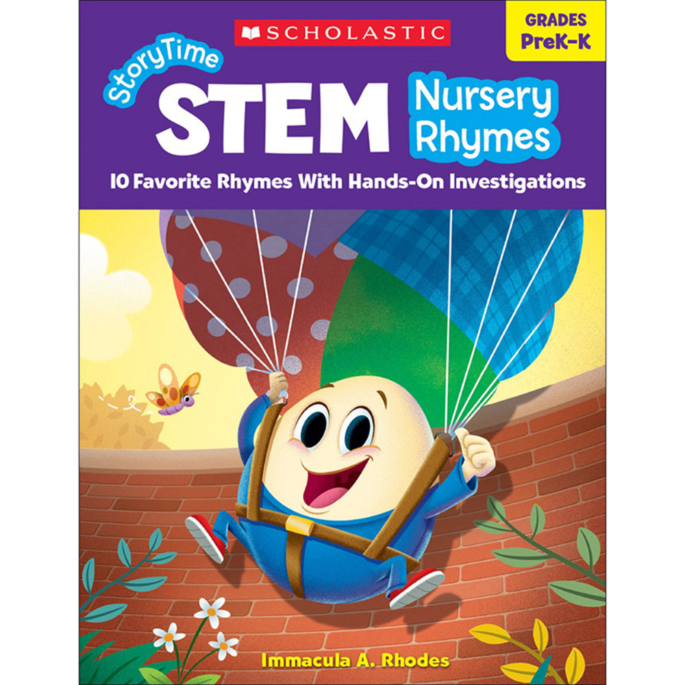 Scholastic SC-831696 Storytime STEM Prek-K Nursery Rhyme Activities Image 1
