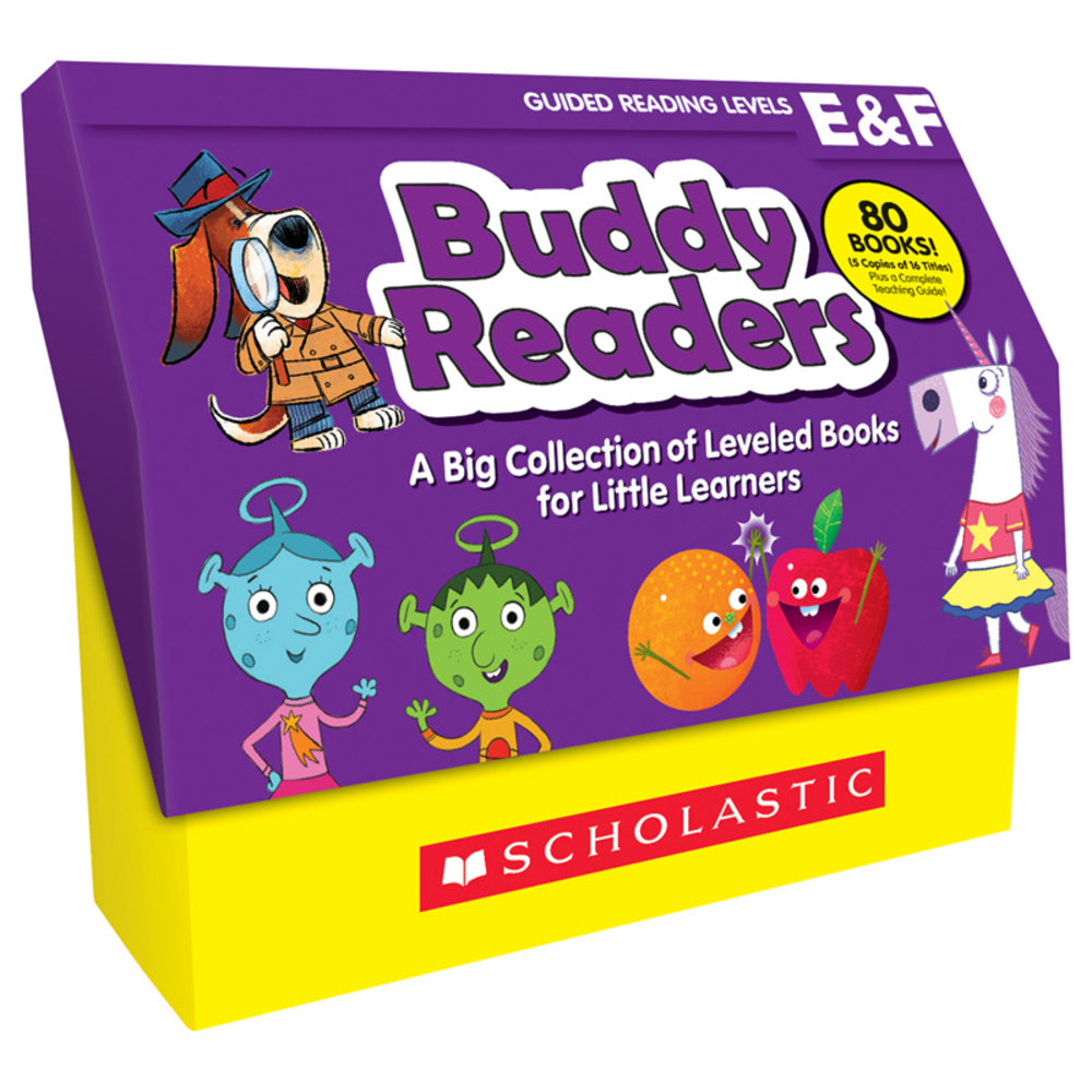 Scholastic Teaching Resources SC-866214 Buddy Readers Classroom Set Levels E-F Image 1