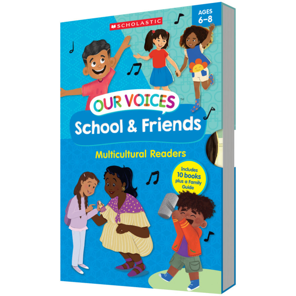 scholastic SC-9781546106401 Our Voices School And Friends Book Set Image 1