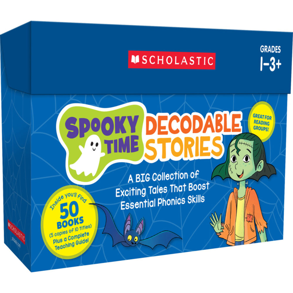 Scholastic Teaching Resources SC-9781546195672 Spooky Time Decodable Stories Image 1