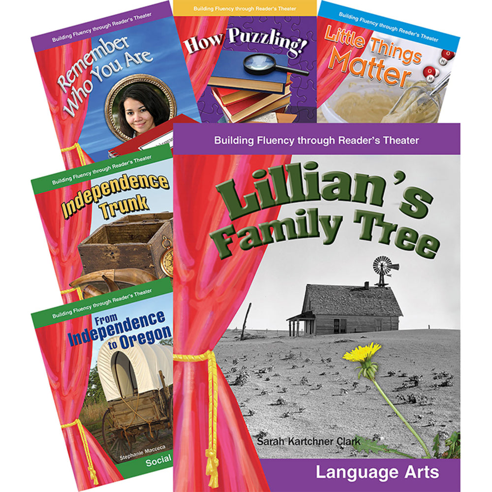 SHELL EDUCATION SEP12364 Reader's Theater: Grades 5-6 8-Book Set Image 1