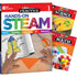 Shell Education SEP147642 180 Days STEAM Science and Math Grade 1: 3-Book Set Image 1