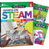 Shell Education SEP147647 180 Days Grade 6 STEAM Science And Math 3-Book Set Image 1