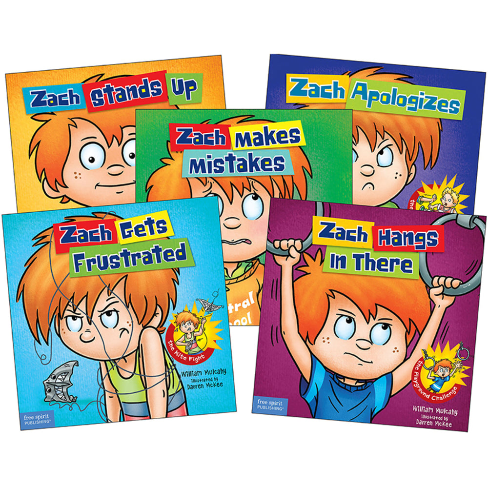 Shell Education SEP899944 Zack Rules 5-Book Set - Educational Resource for Kids Image 1