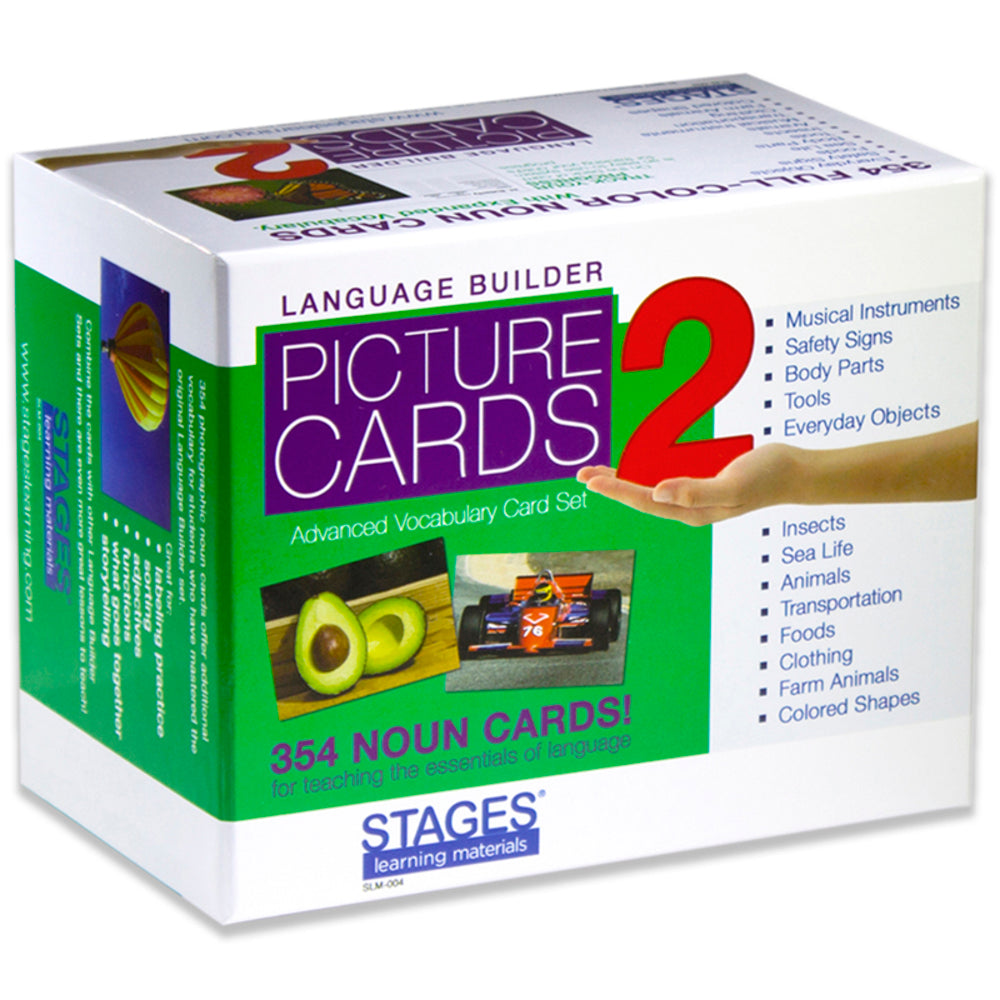 STAGES LEARNING MATERIALS SLM024 Picture Cards Nouns Set 2 Image 1