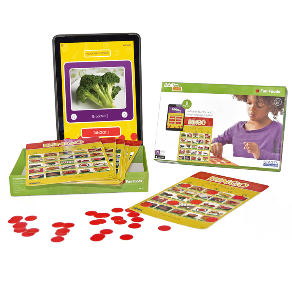 STAGES LEARNING MATERIALS SLM203 Fun Foods Bingo Image 1