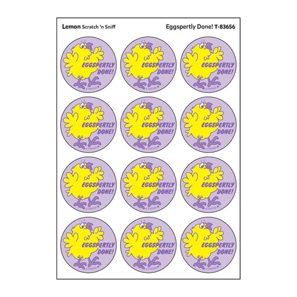 Trend Enterprises Inc. T-83656 Lemon Scent Stickers 24 Ct. Image 1