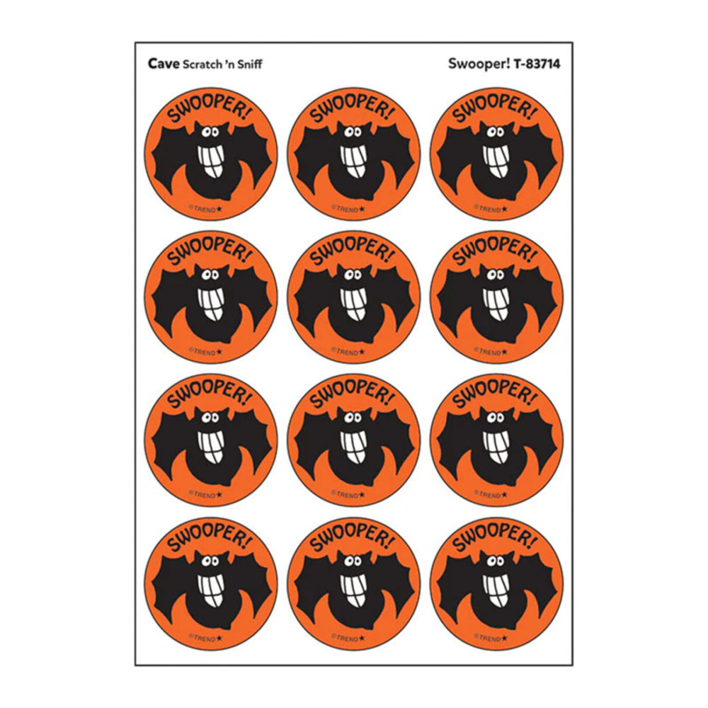 Trend Enterprises Inc. T-83714 Swooper! Cave Scent Stickers Image 1