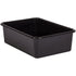 Teacher Created Resources TCR20406 Large Plastic Storage Bin - Black Image 1