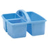 Teacher Created Resources TCR20446 Storage Caddy - Light Blue Plastic, Divided Compartments Image 1