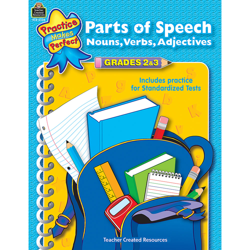 Teacher Created Resources TCR3338 Parts Of Speech Practice Image 1