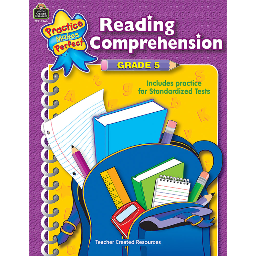 Teacher Created Resources TCR3366 Reading Comprehension Practice Image 1