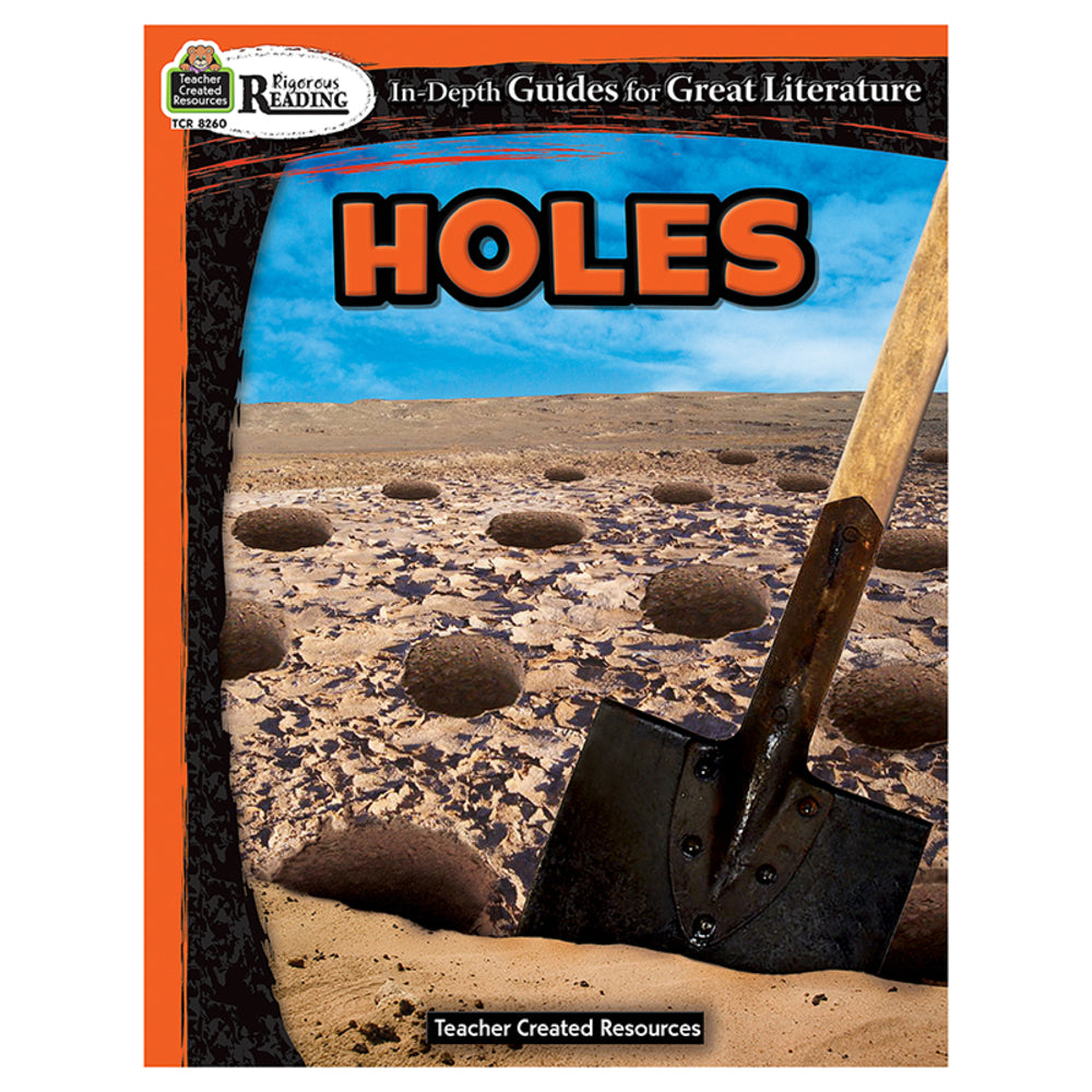 Teacher Created Resources TCR8260 Rigorous Reading: Holes - Educational Resource for Advanced Reading Skills Image 1