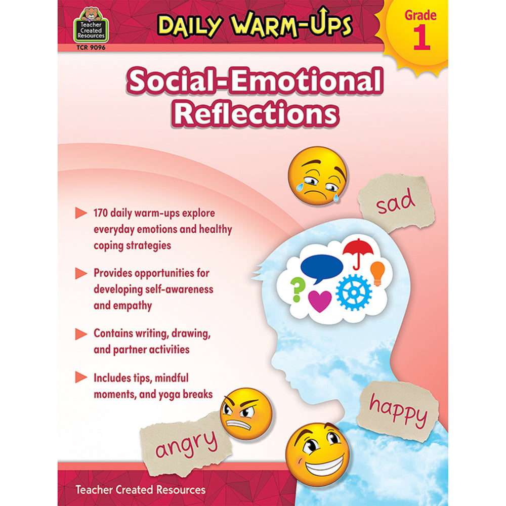 Teacher Created Resources Tcr9096 Daily Warm-Ups: Social-Emotional Reflections - Classroom Resource Image 1