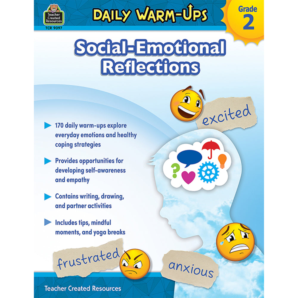 Teacher Created Resources Tcr9097 Daily Warm-Ups: Social-Emotional Reflections Image 1