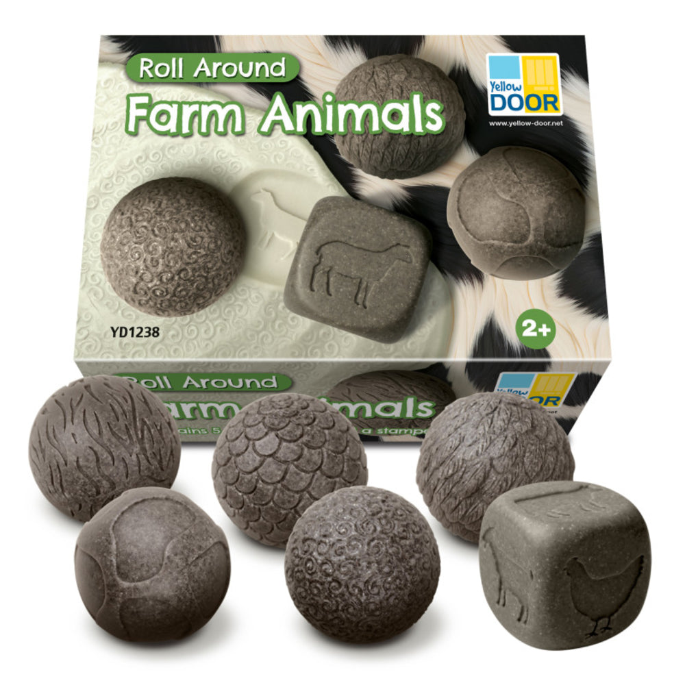 Yellow Door US LLC YUS1238 Farm Animal Rollers Set Image 1