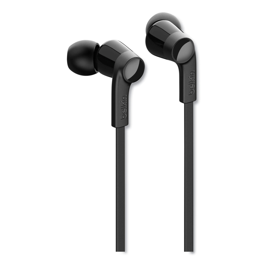 Belkin Mobile G3H0001Btblk Rockstar Headphones Lightning Connector Black Retail Image 1