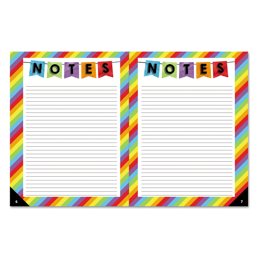 Carson Dellosa CD-105000 Teacher Planner Book Celebrate Learning 128-Page Spiral-Bound