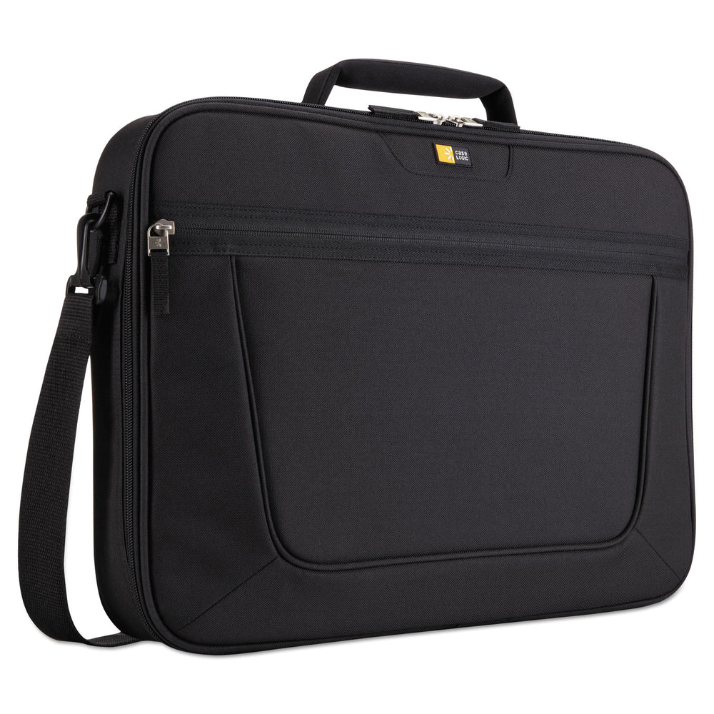 Case Logic VNCI-217 Laptop Messenger Case, Fits Up To 17.3", Black Polyester Image 1