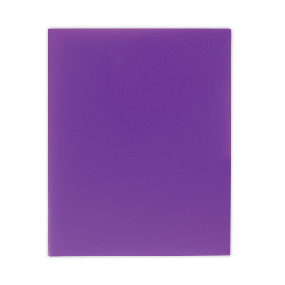 C-LINE PRODUCTS INC CLI33959 Two-Pocket Heavyweight Poly Portfolio Folder